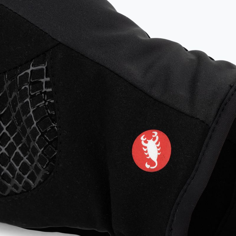 Pánské cyklistické rukavice Castelli Entrata Thermal 3 Glove black 6