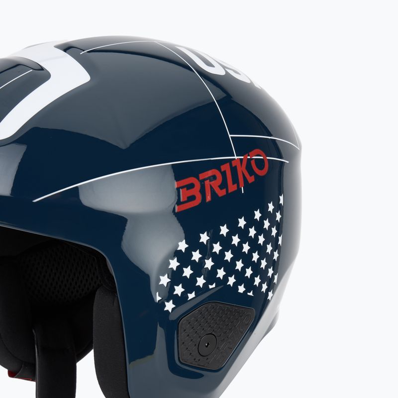Lyžařská helma Briko Vulcano 2.0 USA Mips shiny blue/white/cardinal red 8