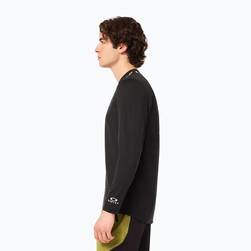 Pánský cyklistický dres longsleeve Oakley Free Ride RC blackout 4