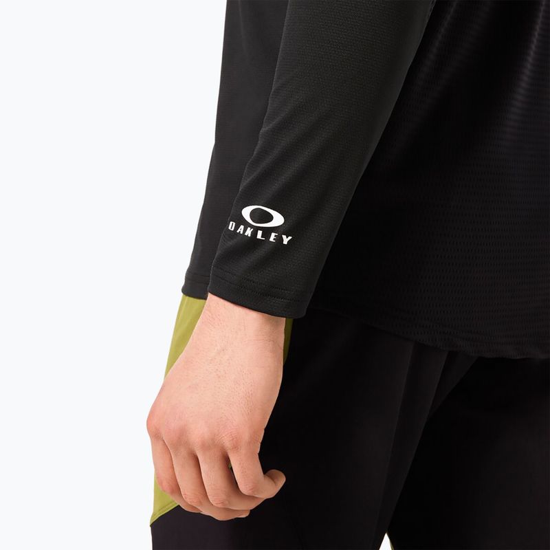 Pánský cyklistický dres longsleeve Oakley Free Ride RC blackout 7