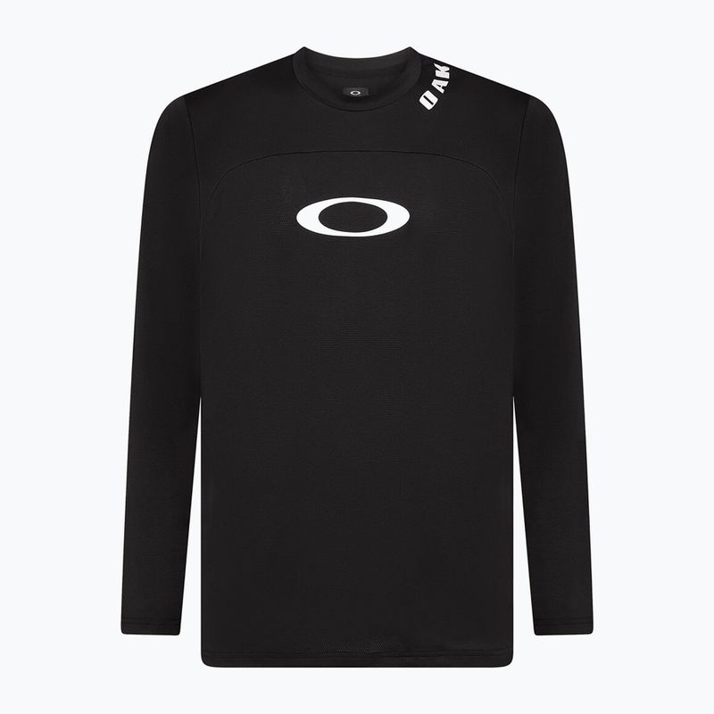 Pánský cyklistický dres longsleeve Oakley Free Ride RC blackout 9