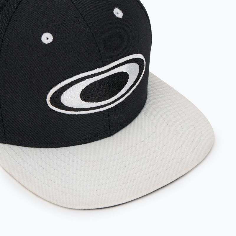 Pánská kšiltovka Oakley Oakley Alumni blackout 3