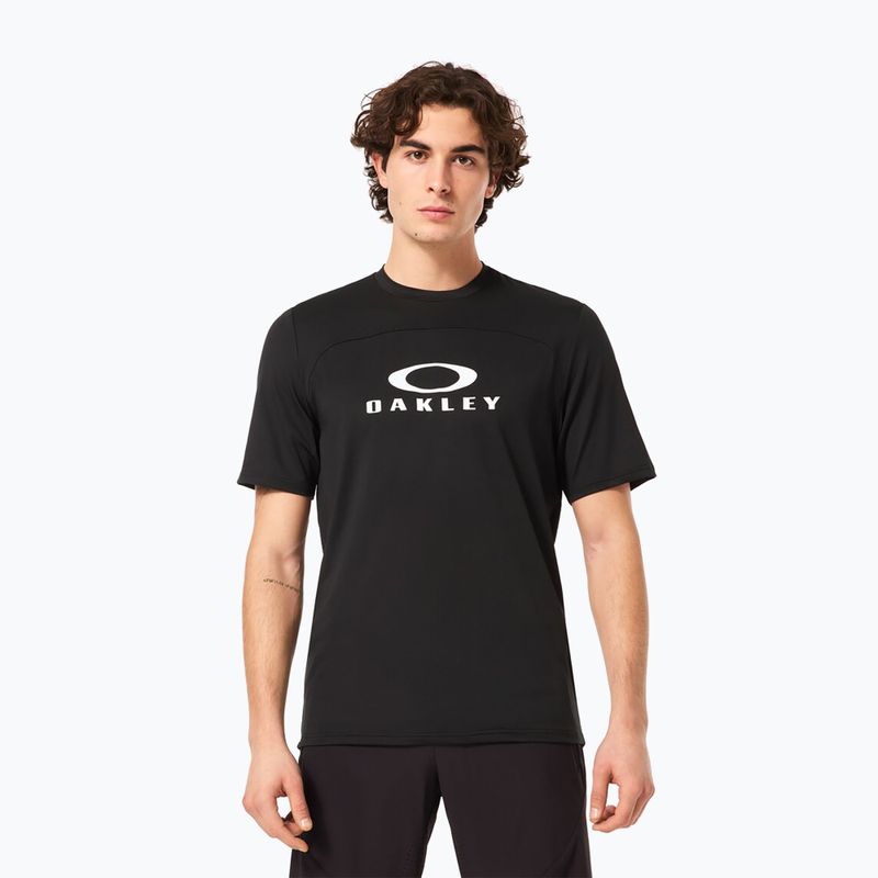 Pánský cyklistický dres Oakley Free Ride RC blackout