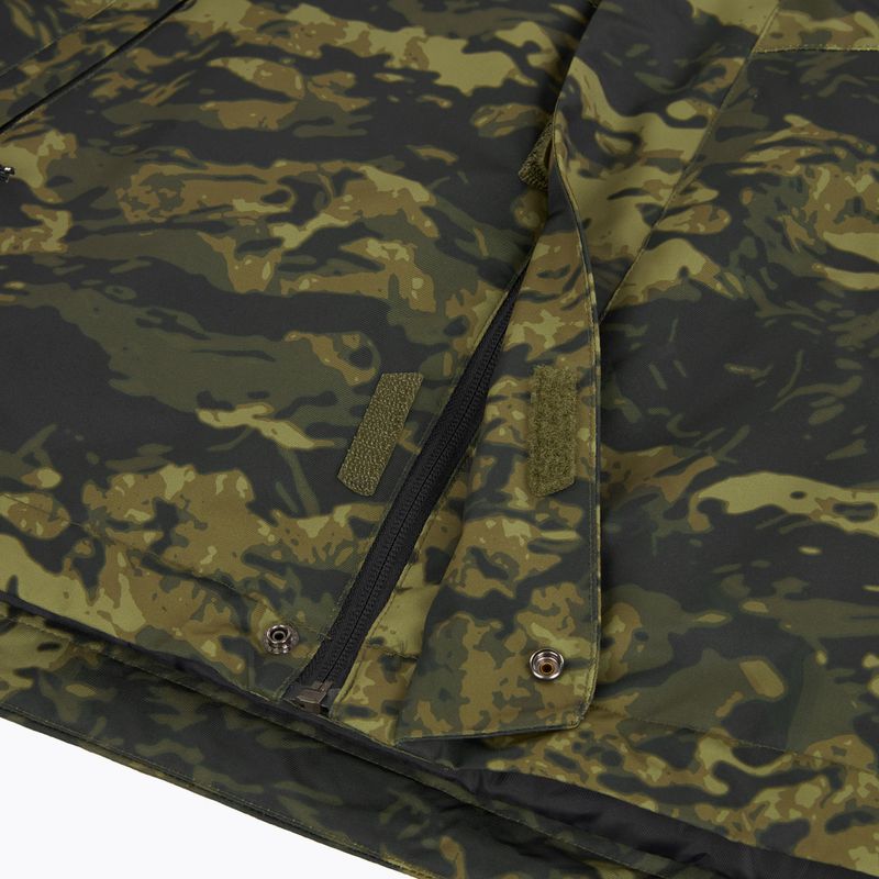 Pánská lyžařská bunda Oakley Core Divisional Rc Insulated tiger camo green 5