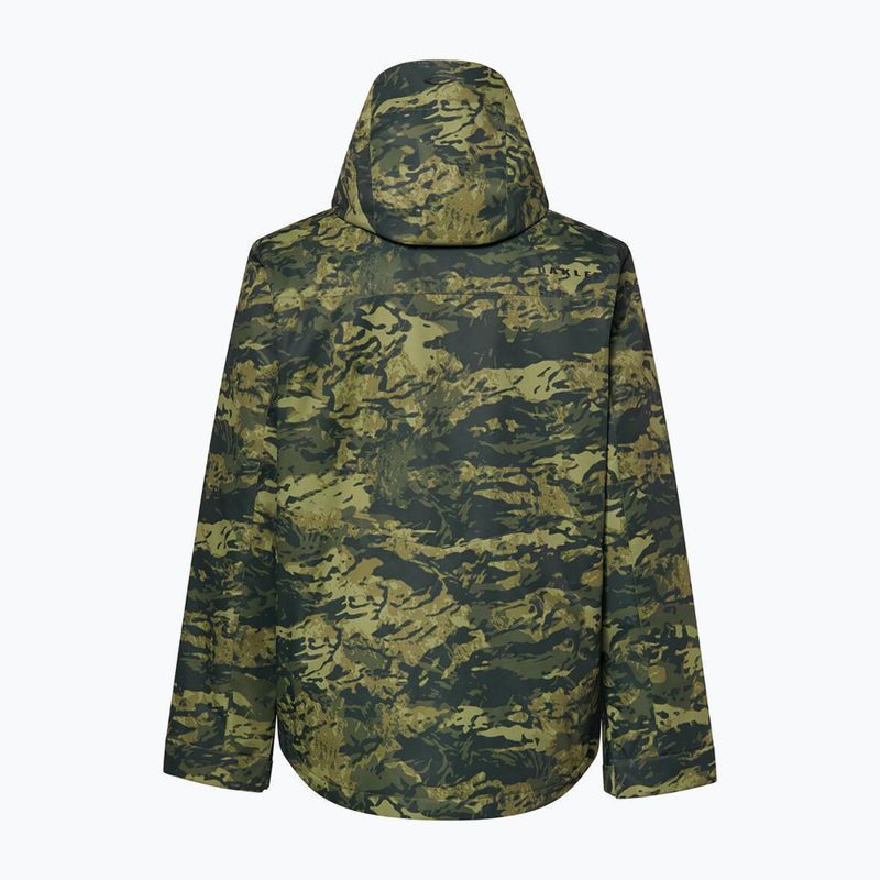 Pánská lyžařská bunda Oakley Core Divisional Rc Insulated tiger camo green 8