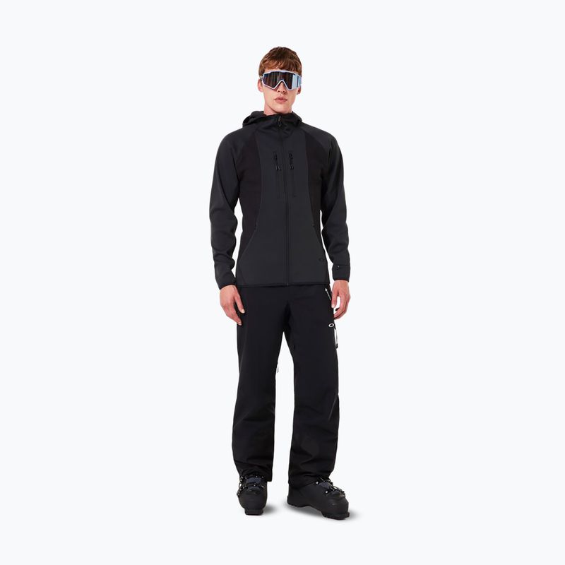 Pánská snowboardová mikina Oakley Drift Tech Fleece Hoodie blackout 2