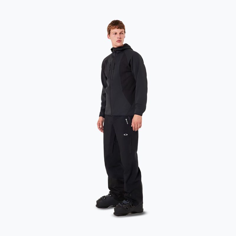 Pánská snowboardová mikina Oakley Drift Tech Fleece Hoodie blackout 5
