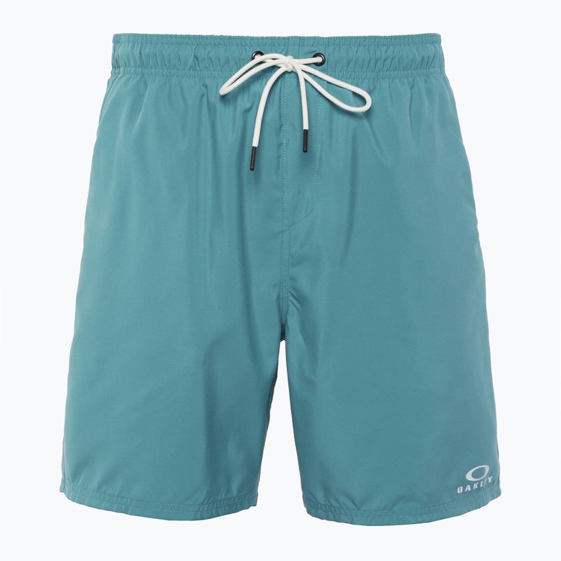 Pánské plavecké šortky Oakley Clear Lake 18" Volley dark pacific
