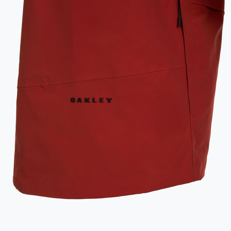 Pánská lyžařská bunda Oakley Canopy Insulated flame red 4