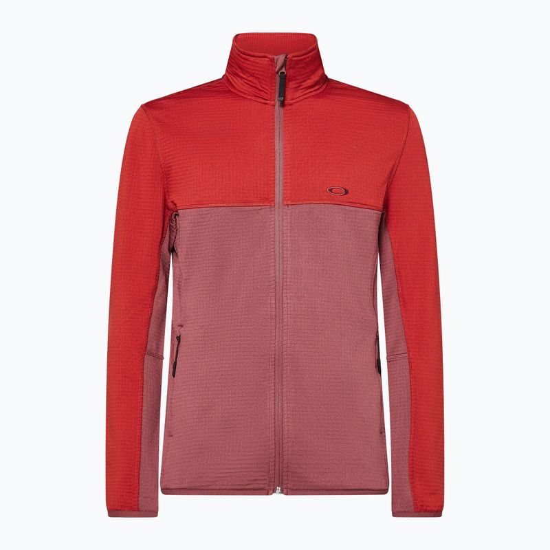 Pánská mikina Oakley Canopy FZ flame red 6