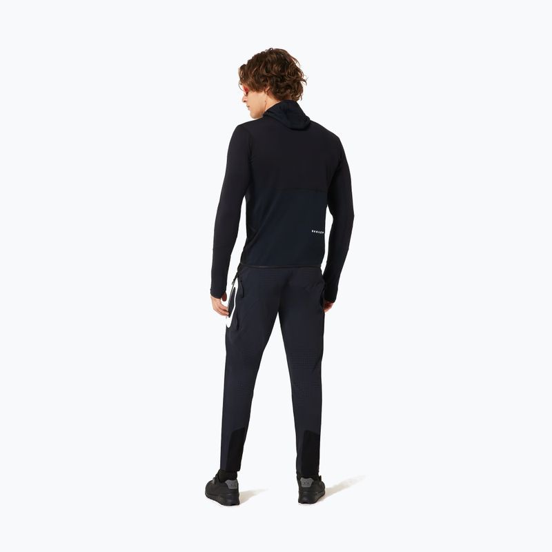 Cyklistická mikina Oakley Canopy Full Zip Hoodie blackout 3