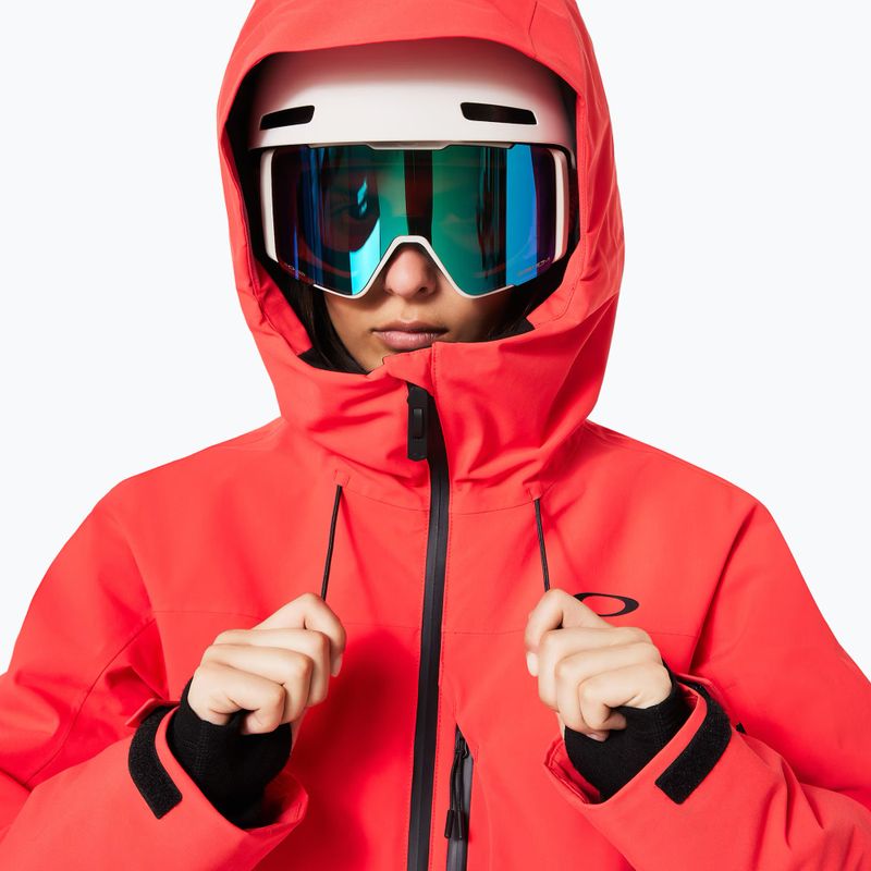 Dámská lyžařská bunda Oakley Canopy Insulated hibiscus red 4