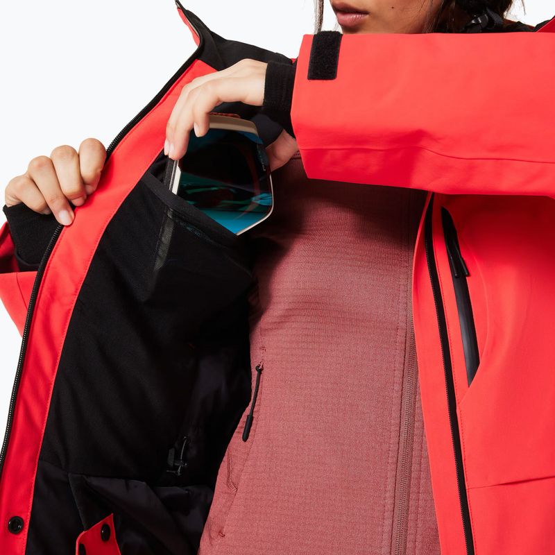 Dámská lyžařská bunda Oakley Canopy Insulated hibiscus red 5