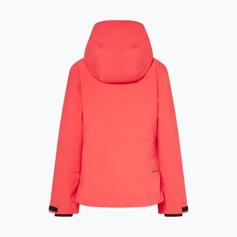 Dámská lyžařská bunda Oakley Canopy Insulated hibiscus red 12