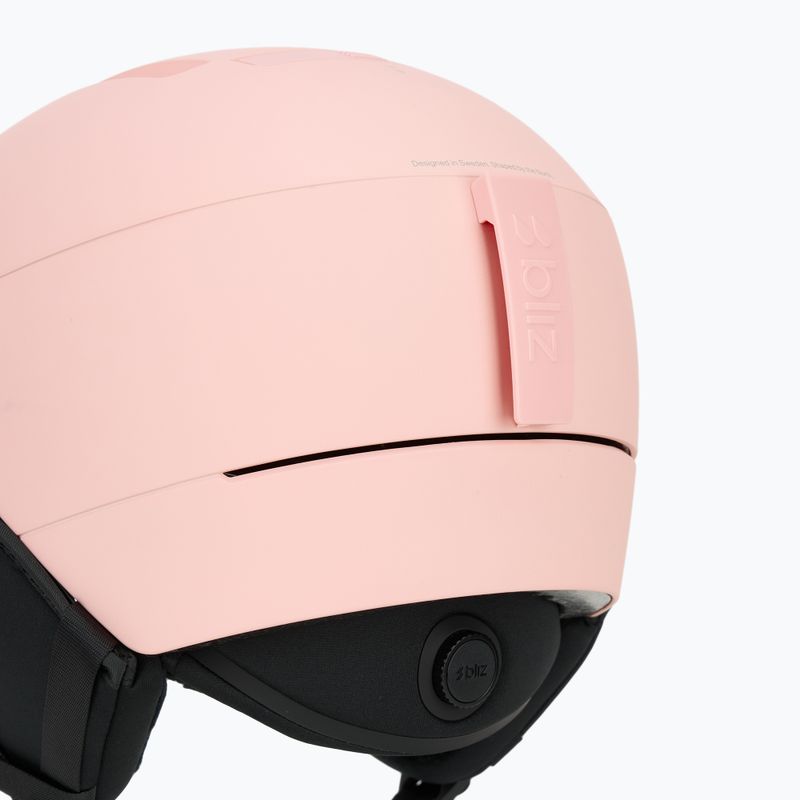 Lyžařská helma Bliz S002 matte powder pink 8