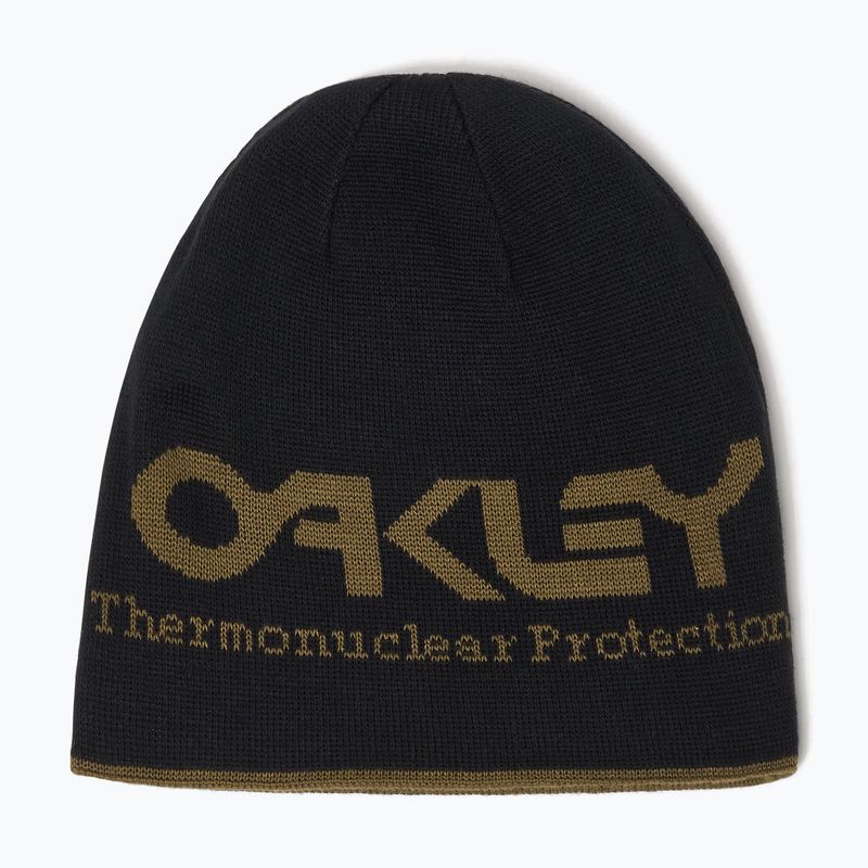 Zimní čepice Oakley Tnp Reversible Beanie 68S army green 3