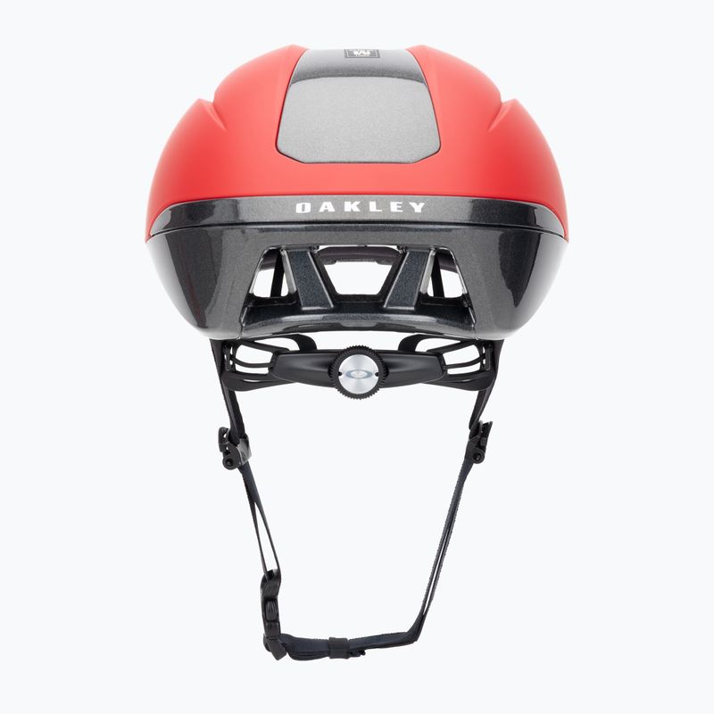 Cyklistická helma Oakley Velo Stelvio EU black/red pro 4