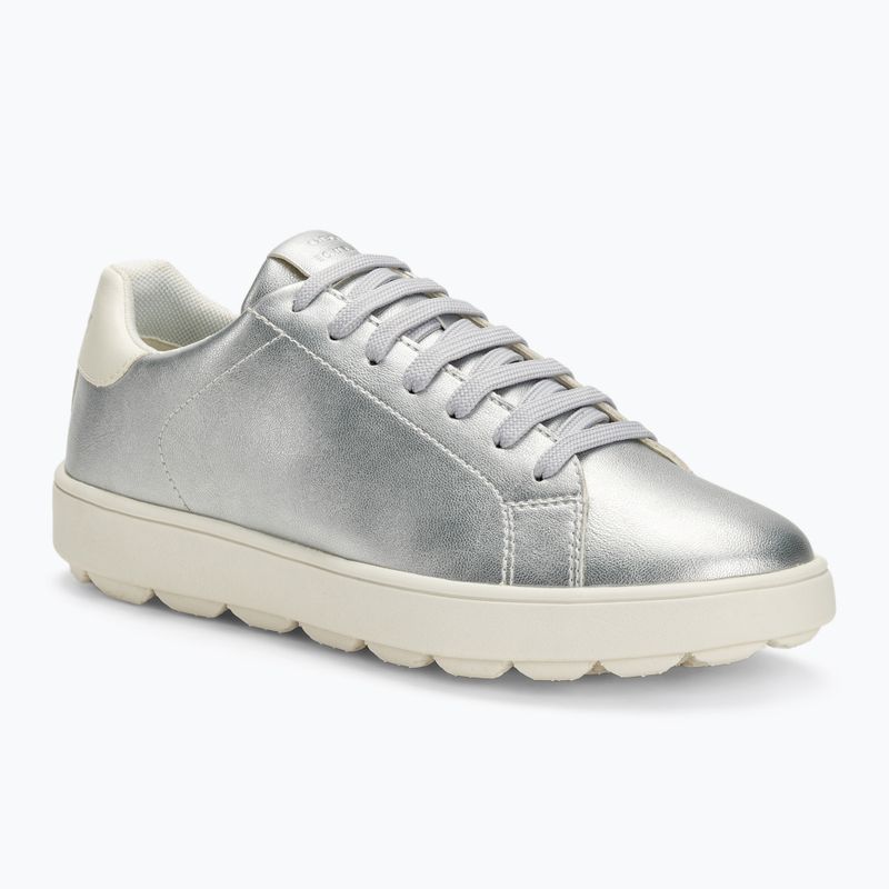 Dámské boty Geox Spherica Ecub-1 silver/optic white
