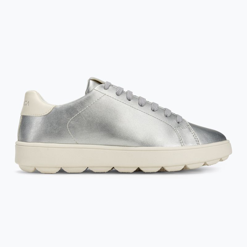 Dámské boty Geox Spherica Ecub-1 silver/optic white 3