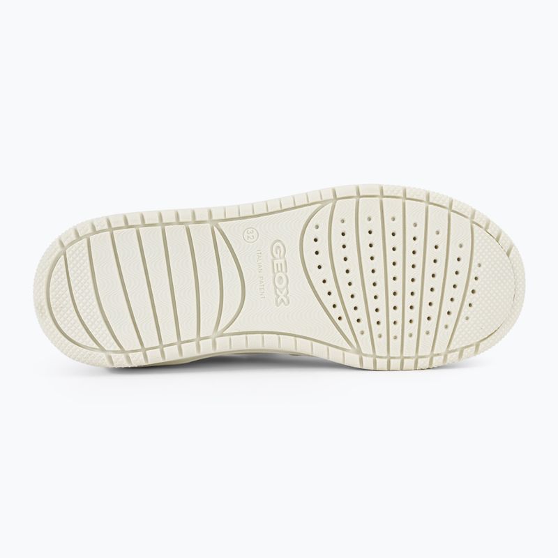 Boty junior Geox Washiba white/black 4