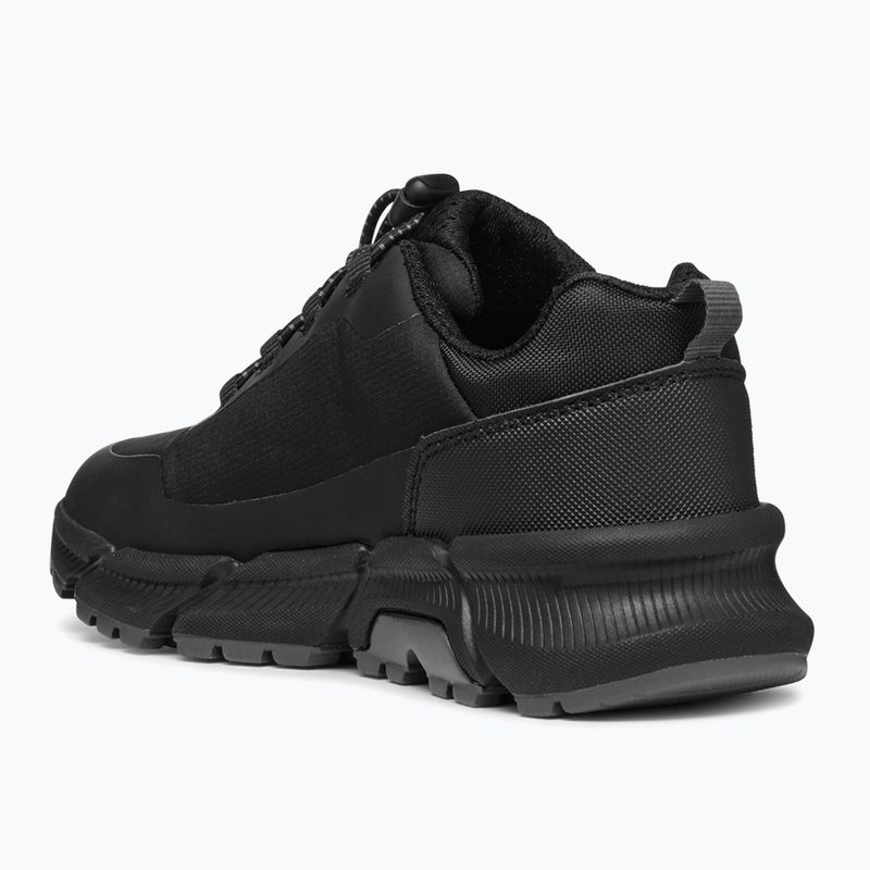 Juniorské boty Geox Flexyper Plus ABX black/dark grey 11