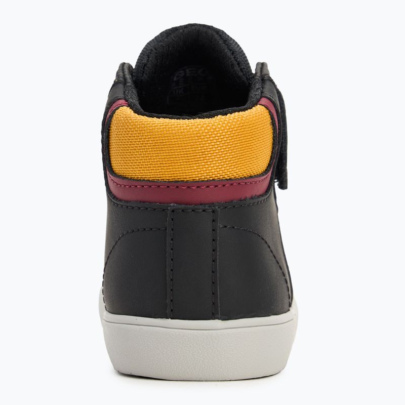 Dětské boty Geox Gisli black/burgundy 6