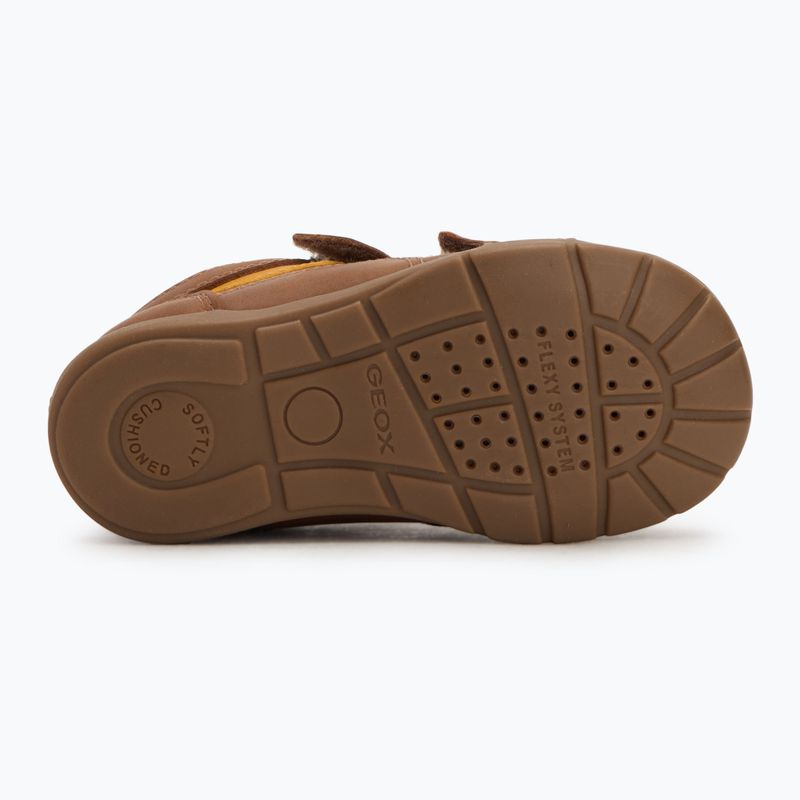 Dětské boty Geox Elthan tobacco / dark yellow 4