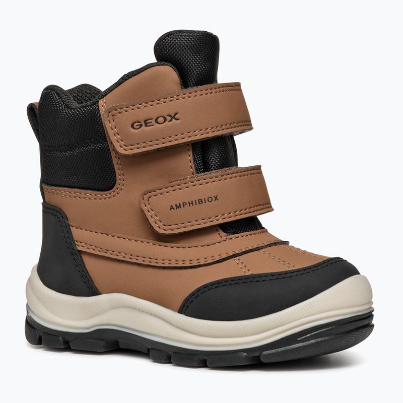 Dětské boty Geox Flantil ABX tobacco/black 8