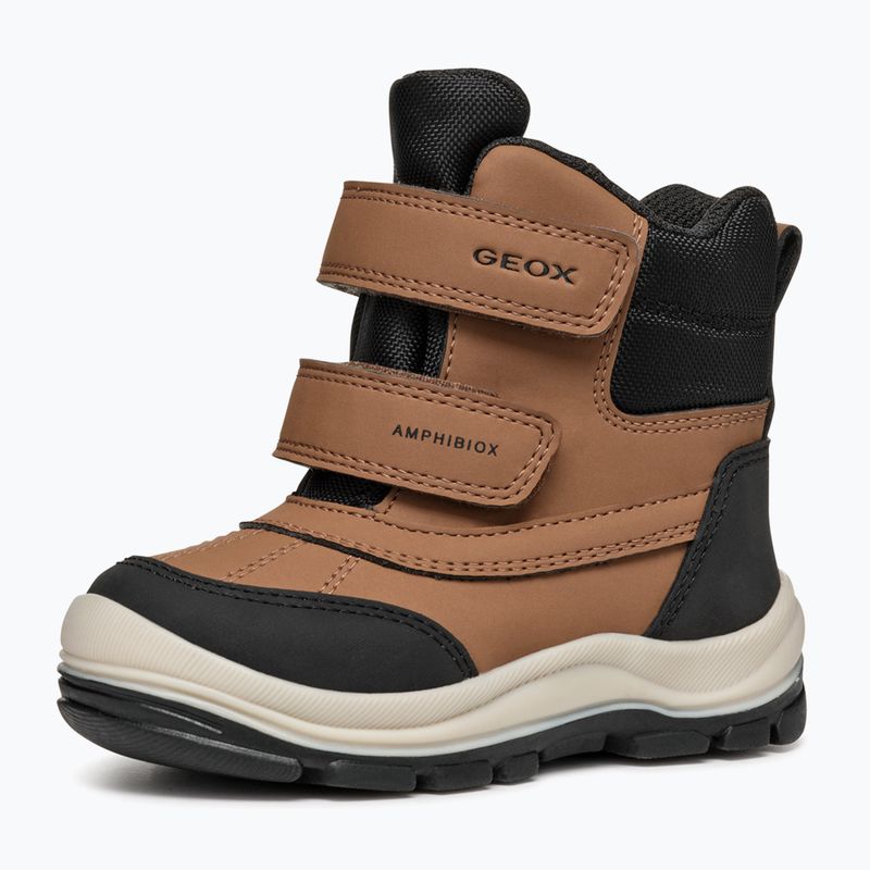 Dětské boty Geox Flantil ABX tobacco/black 10