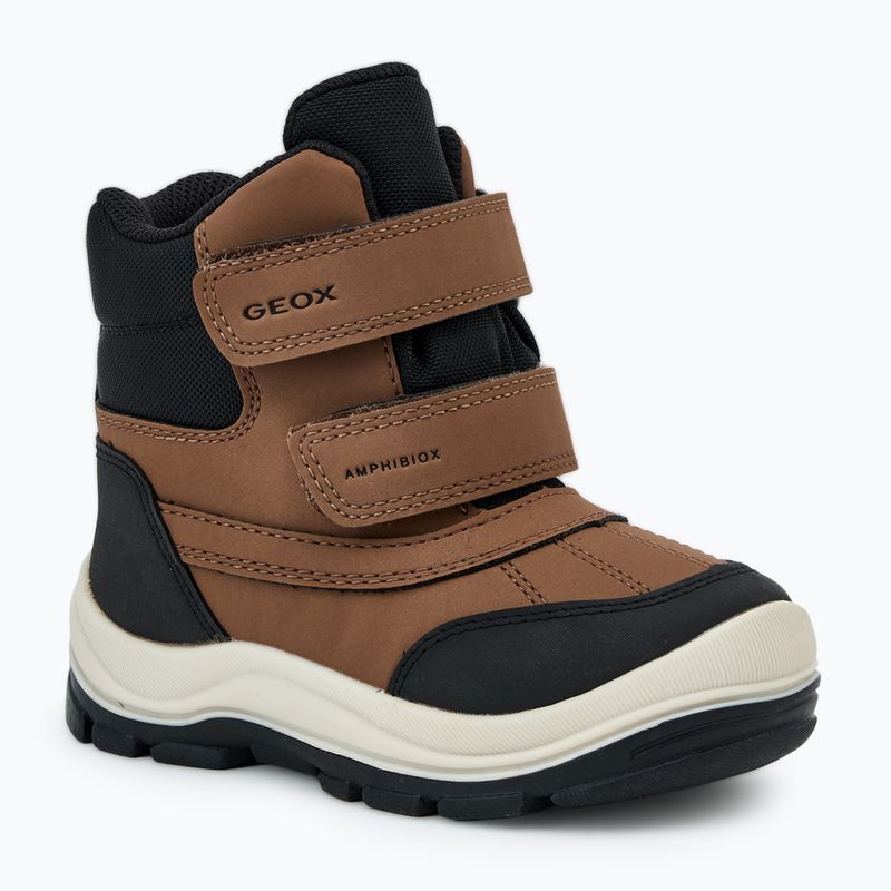 Dětské boty Geox Flantil ABX tobacco/black