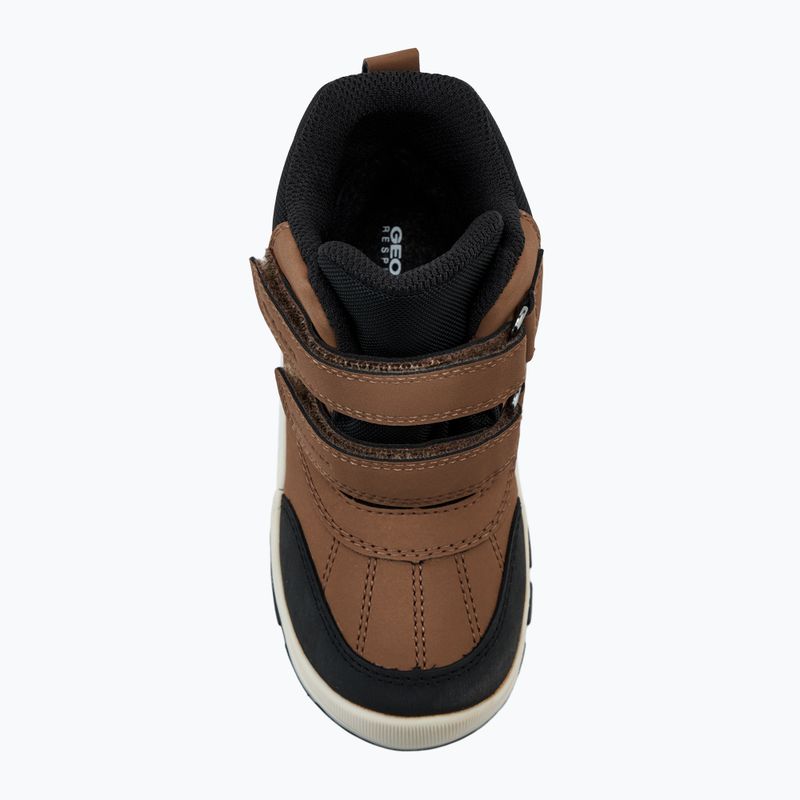 Dětské boty Geox Flantil ABX tobacco/black 5