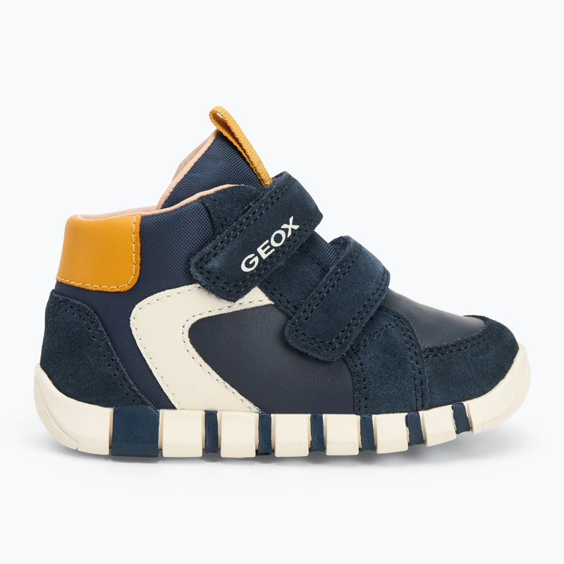 Dětské boty Geox Iupidoo navy / ochre 2
