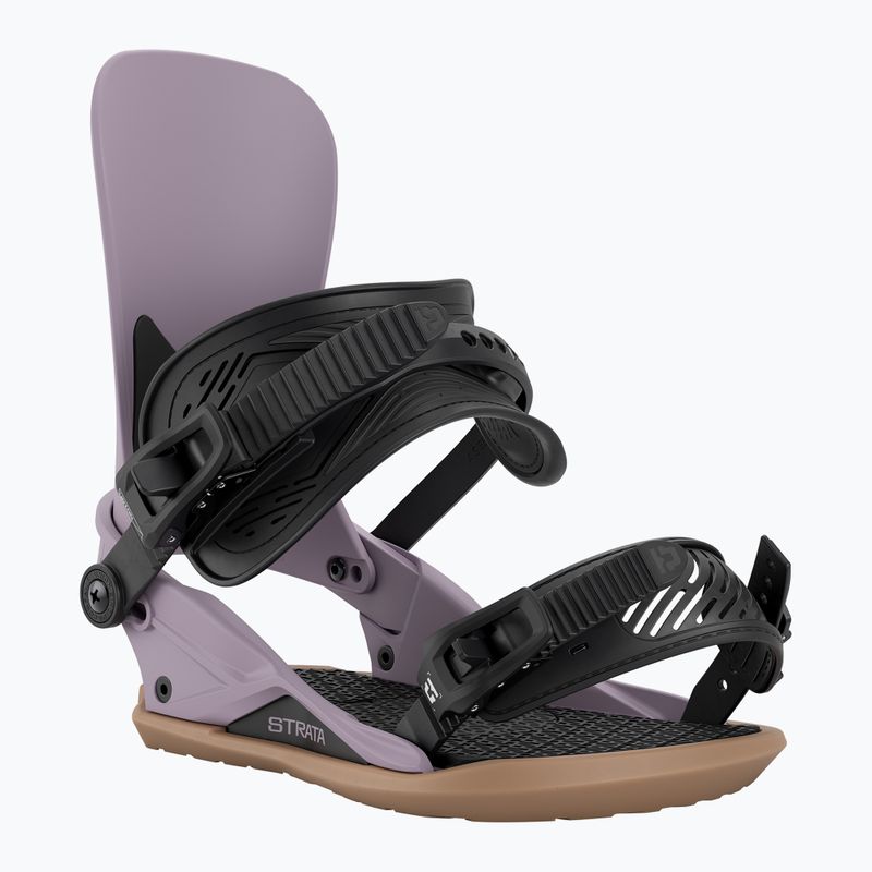 Pánská snowboardové vázání Union Strata grey violet