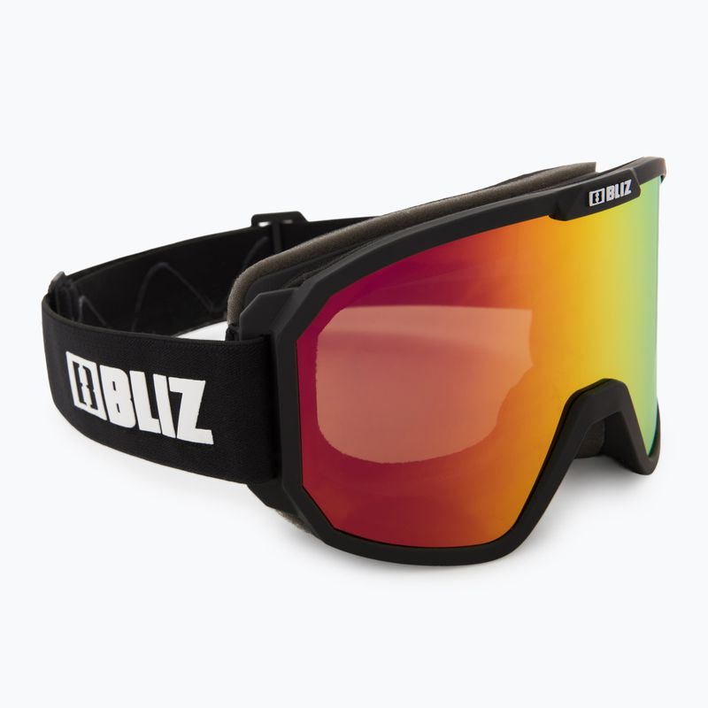 Lyžařské brýle Bliz Rave matt black/brown red