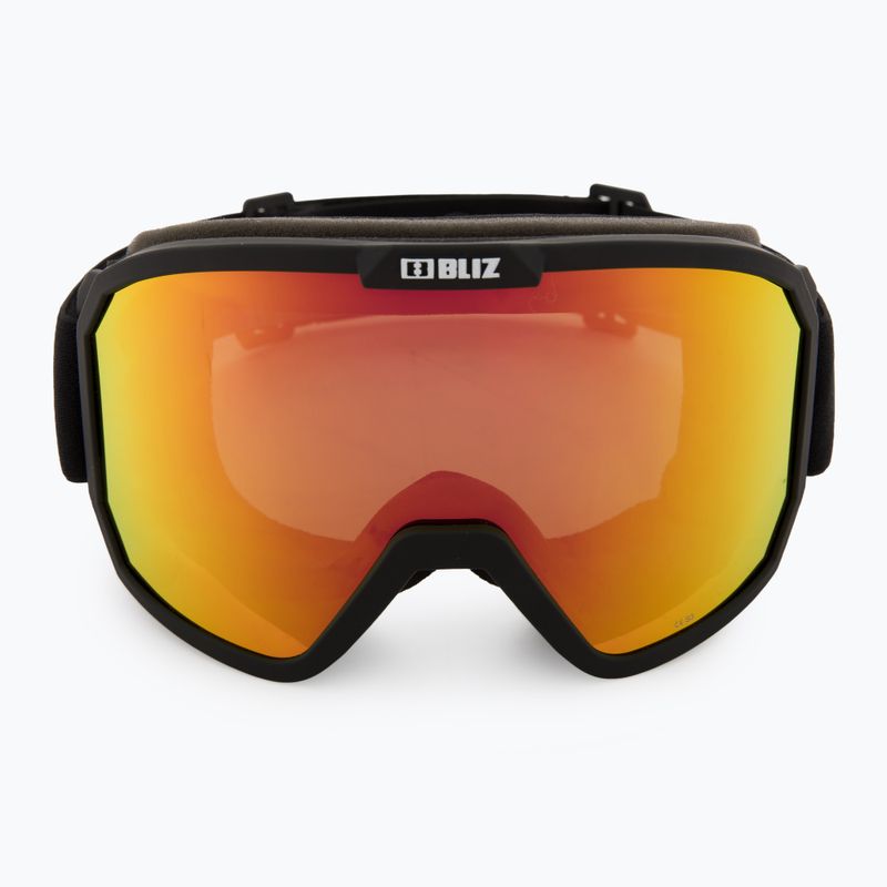 Lyžařské brýle Bliz Rave matt black/brown red 2