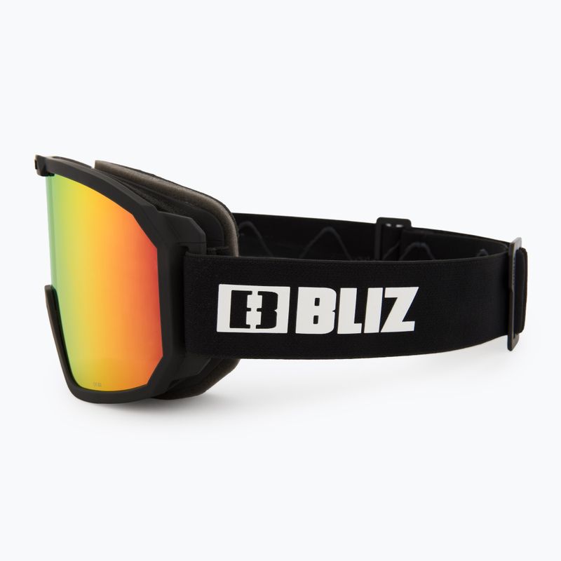 Lyžařské brýle Bliz Rave matt black/brown red 4