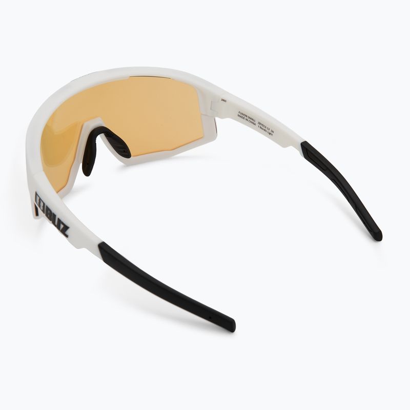 Sluneční brýle Bliz Fusion Small Nano Optics Nordic Light matt white/coral/orange blue 3