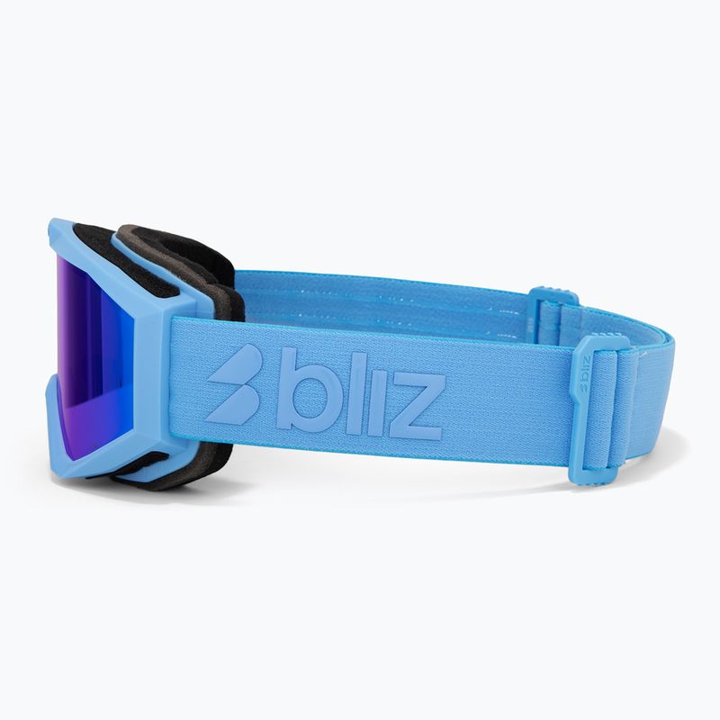 Dětské lyžařské brýle Bliz Liner Jr matte blue/brown/blue multi 4