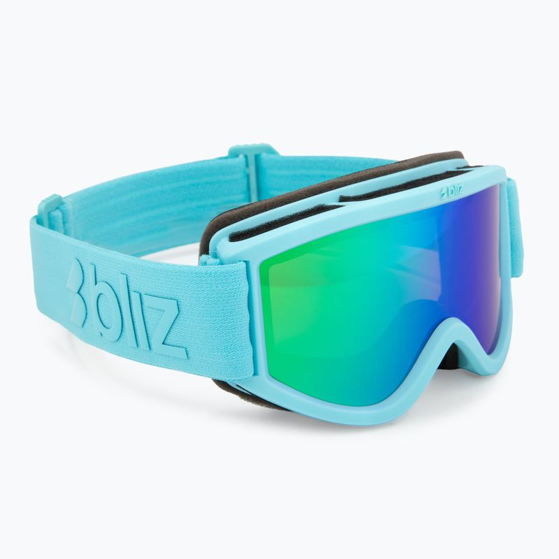 Dětské lyžařské brýle Bliz Pixie Jr matte turquoise/brown/green multi
