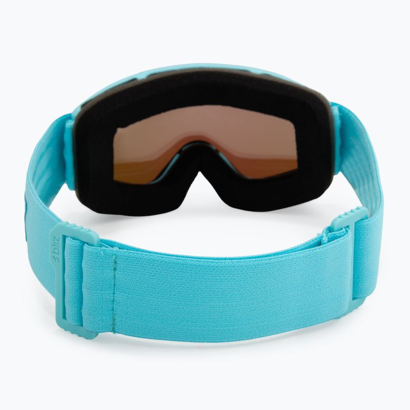 Dětské lyžařské brýle Bliz Pixie Jr matte turquoise/brown/green multi 3