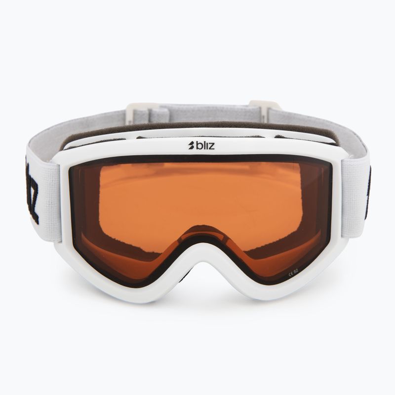 Dětské lyžařské brýle Bliz Pixie Jr matte white/orange 2