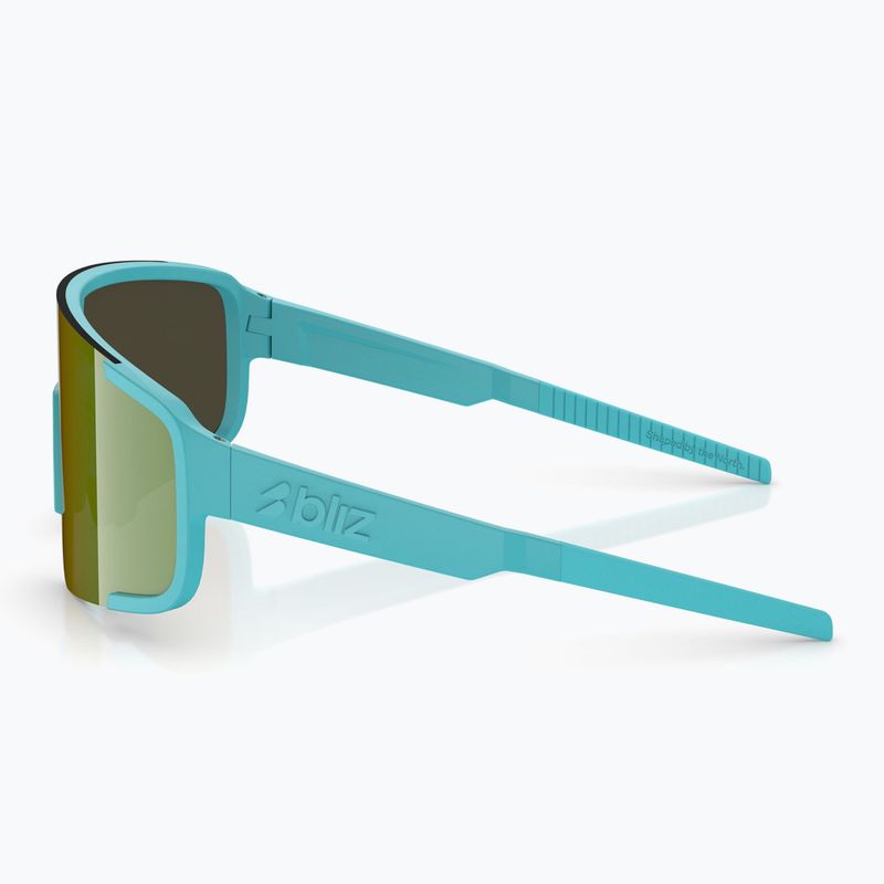 Sluneční brýle Bliz P003 Small matte turquoise/green/blue/green revo 4