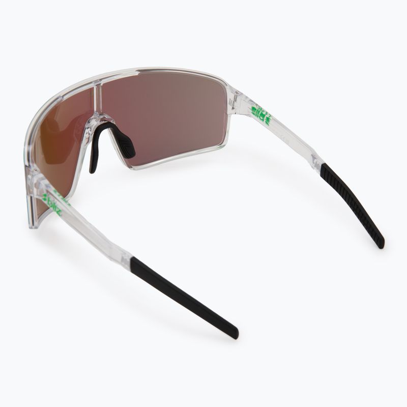Sluneční brýle Bliz P001 transparent white/brown green multi 2