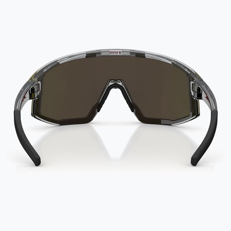 Sluneční brýle Bliz Fusion transparent dark grey/brown red multi 5