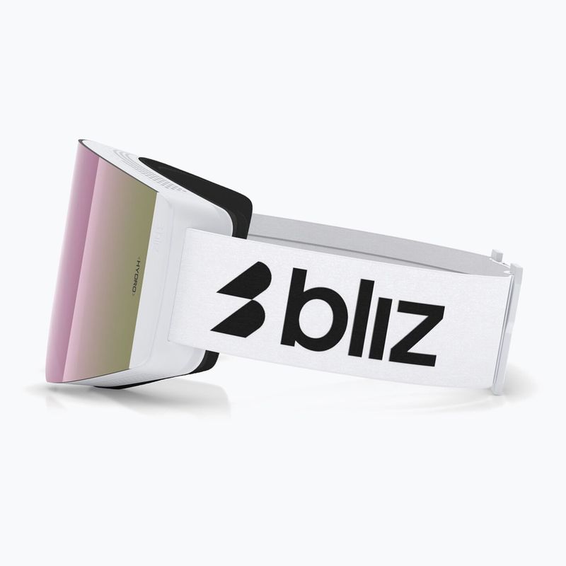 Lyžařské brýle Bliz G003S matte white/brown/pink multi 4