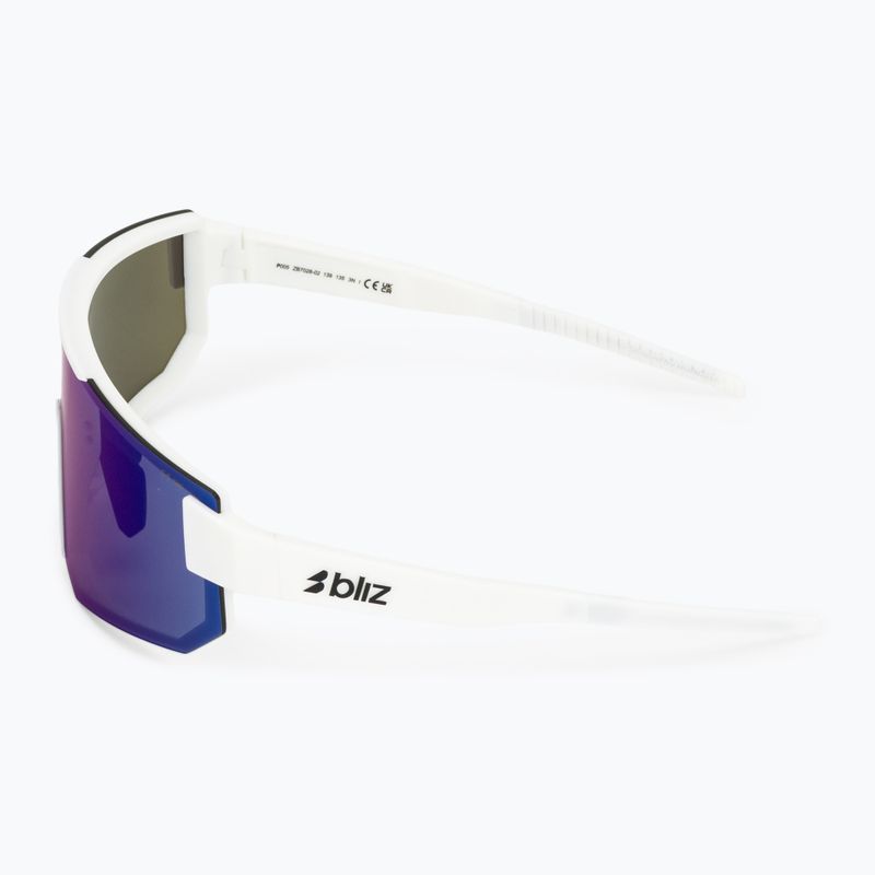 Sluneční brýle Bliz P005 matte white/smoke blue multi 4