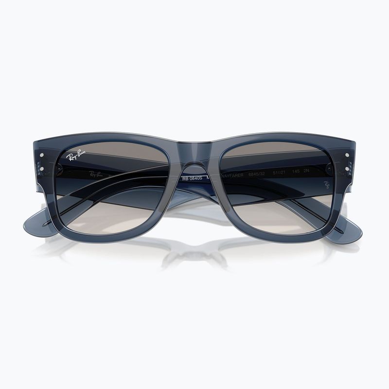 Sluneční brýle Ray-Ban Mega Wayfarer black/green 3
