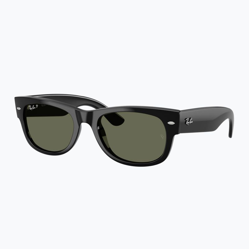Sluneční brýle Ray-Ban Mega Wayfarer II black/green 4
