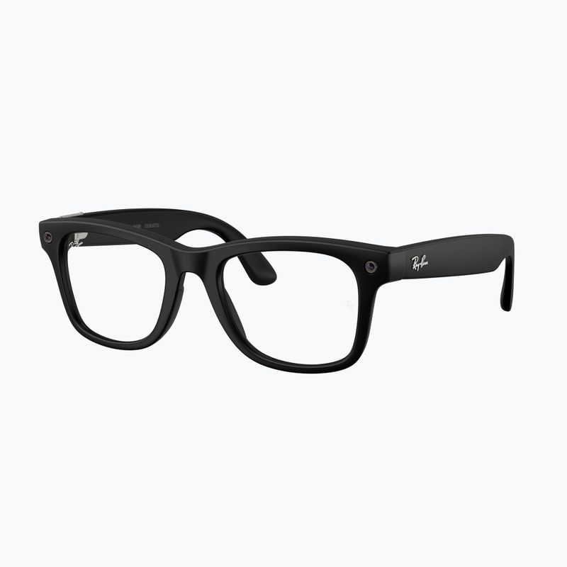 Brýle s kamerou Ray-Ban Meta Wayfarer matte back/clear
