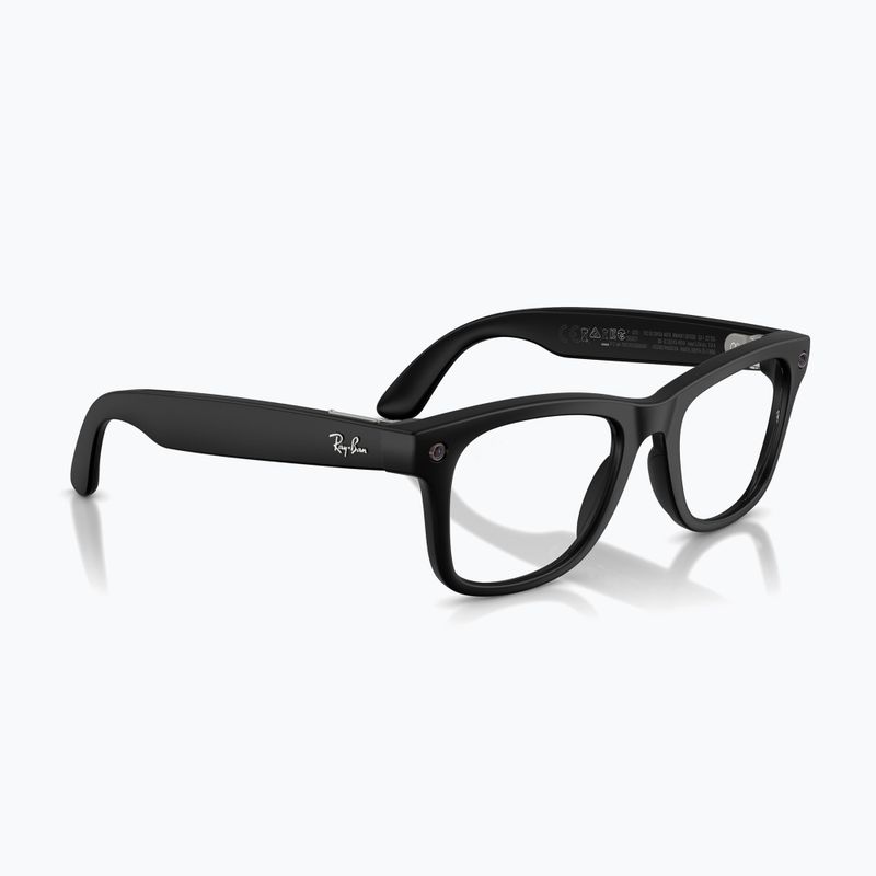 Brýle s kamerou Ray-Ban Meta Wayfarer matte back/clear 4